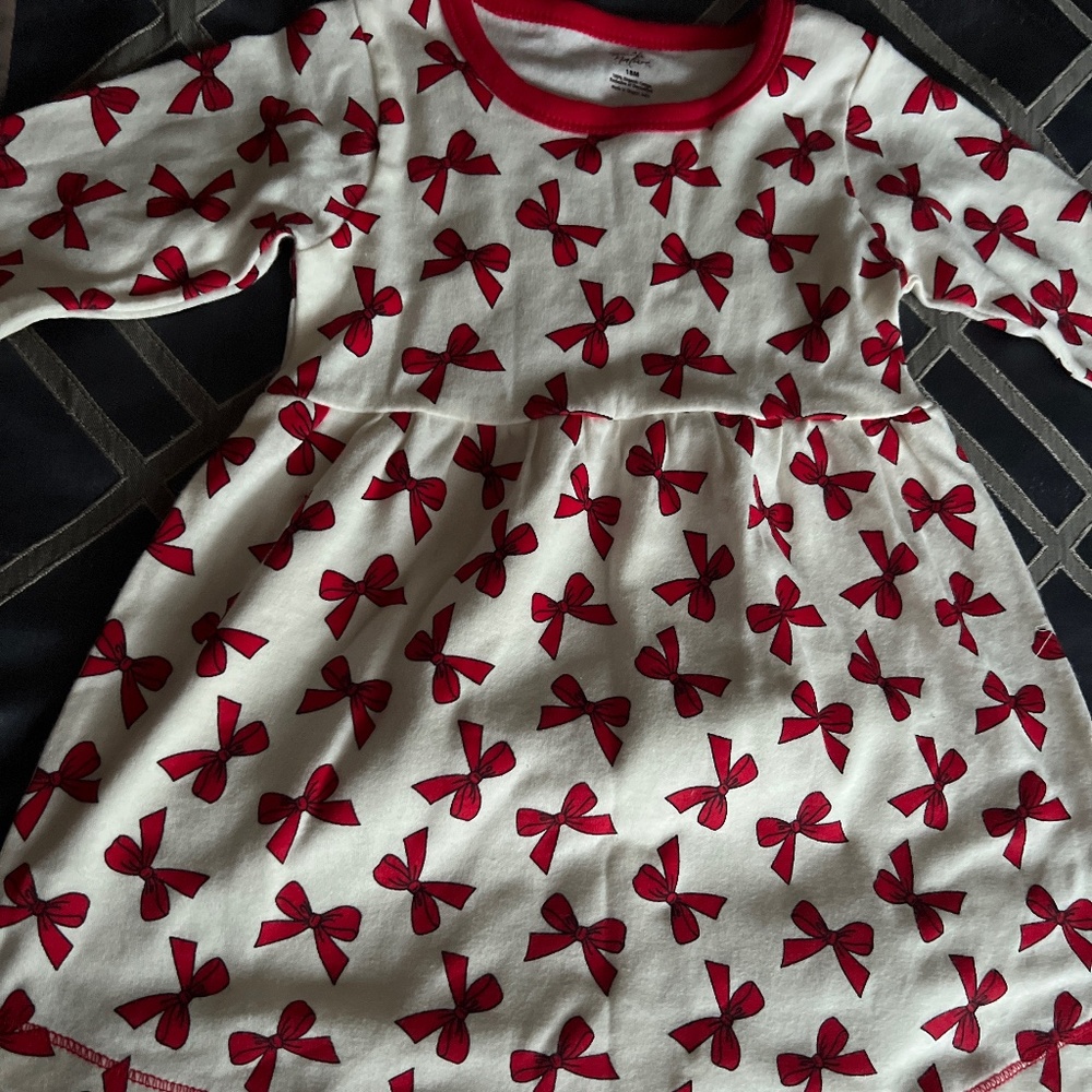 Long sleeve dress for baby girl